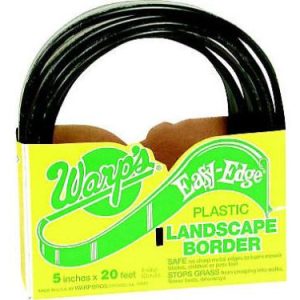 5 in. X 100 Ft. Easy-Edge Landscape Border - Black