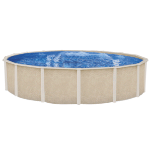 Fiesta Key 12 Foot Steel Frame Above-Ground Pool from the Makers of Doughboy